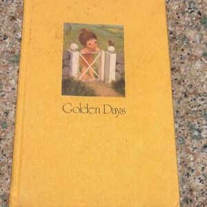 1970 Hallmark Edition hardcover book titled Golden Days